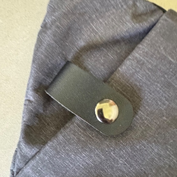 Rinsh Crossbody Sling Bag – Charcoal Gray Tech Travel Chest Bag - Picture 5 of 6